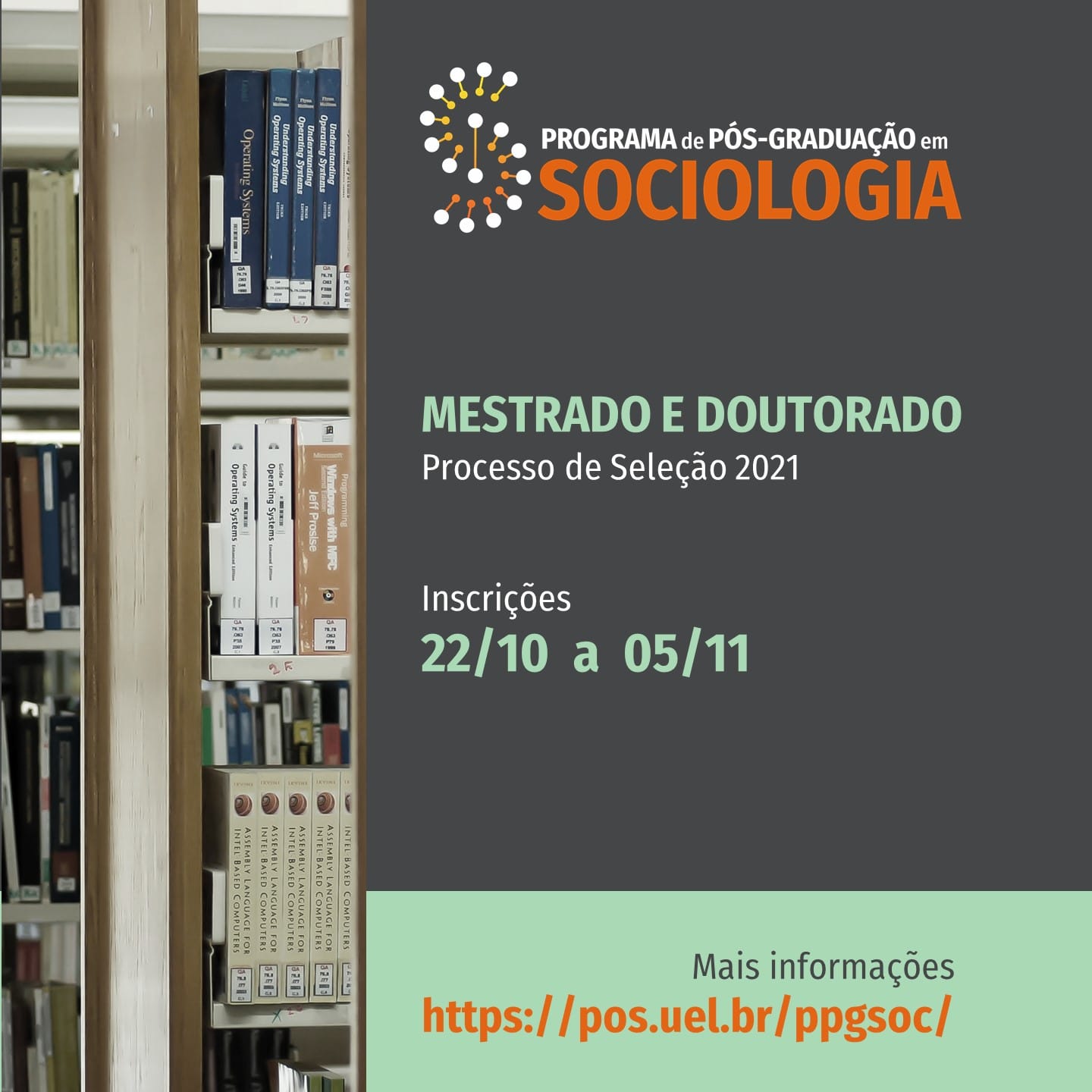 Processo de Seleção 2021 – PPGSOC/UEL